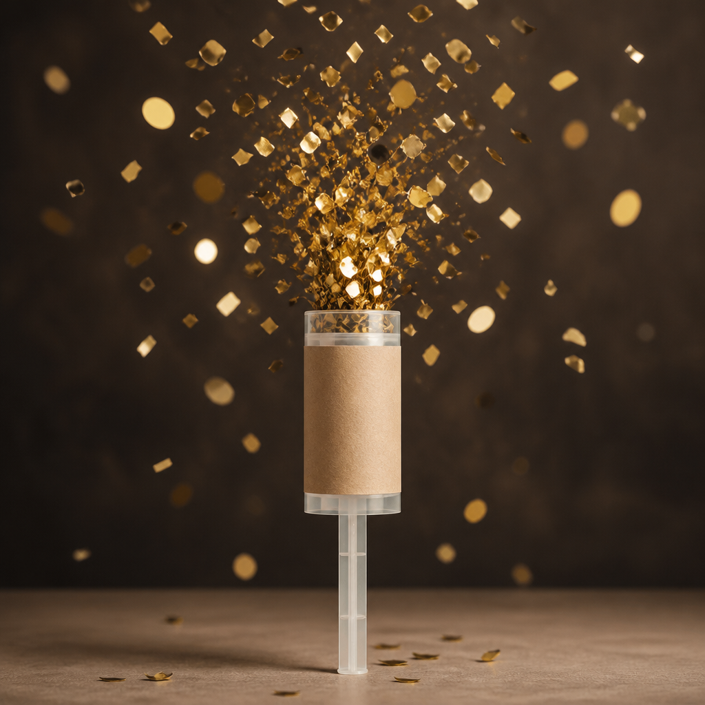 Confetti Push Tube