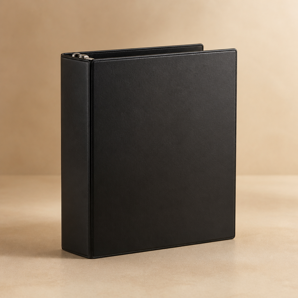 Plastic 3-Ring Binder