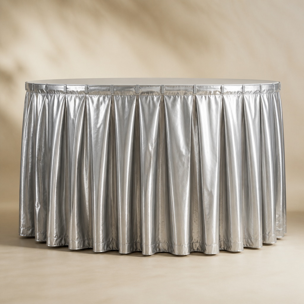 Plastic Table Skirt