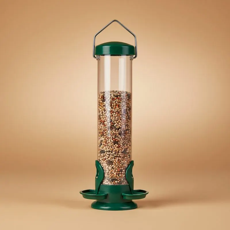 Plastic Tube Bird Feeder
