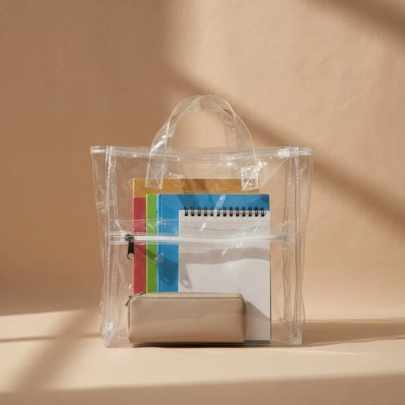 PVC Clear Book Bag