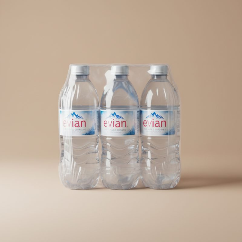 Evian Natural Spring Water 6-Pack