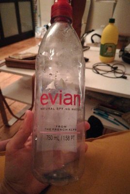 Evian Natural Spring Water 6-Pack