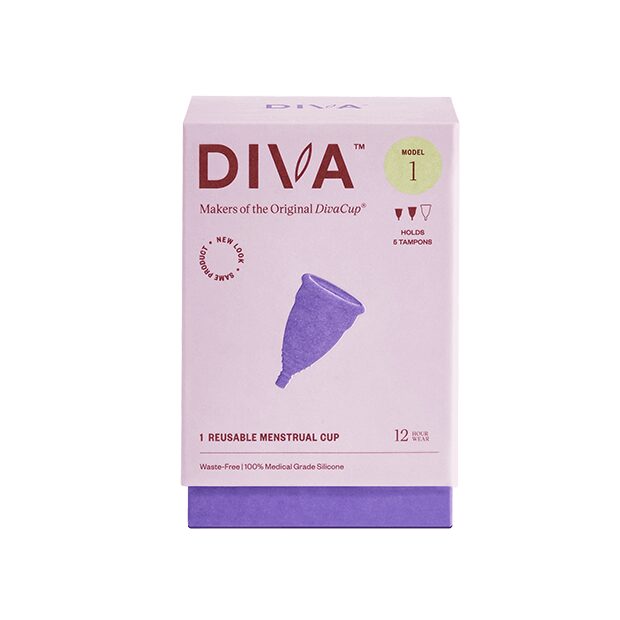 Soft pink medical-grade silicone menstrual cup