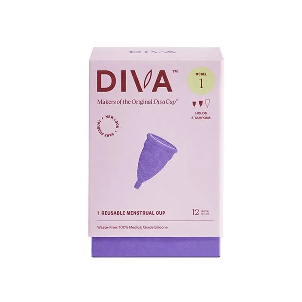 Soft pink medical-grade silicone menstrual cup
