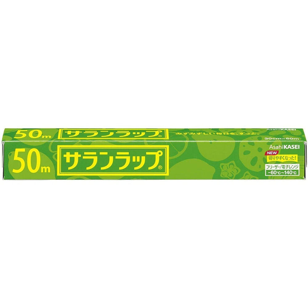 Roll of plastic cling film