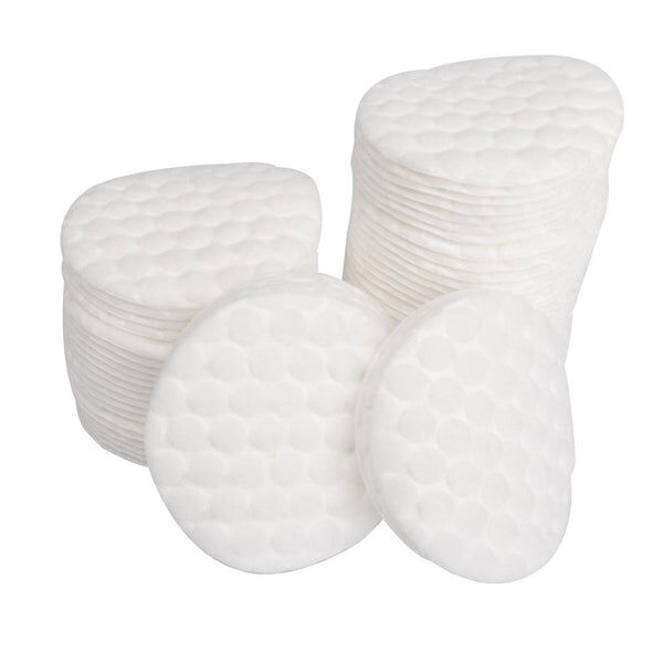 Plastic pack of disposable cotton pads