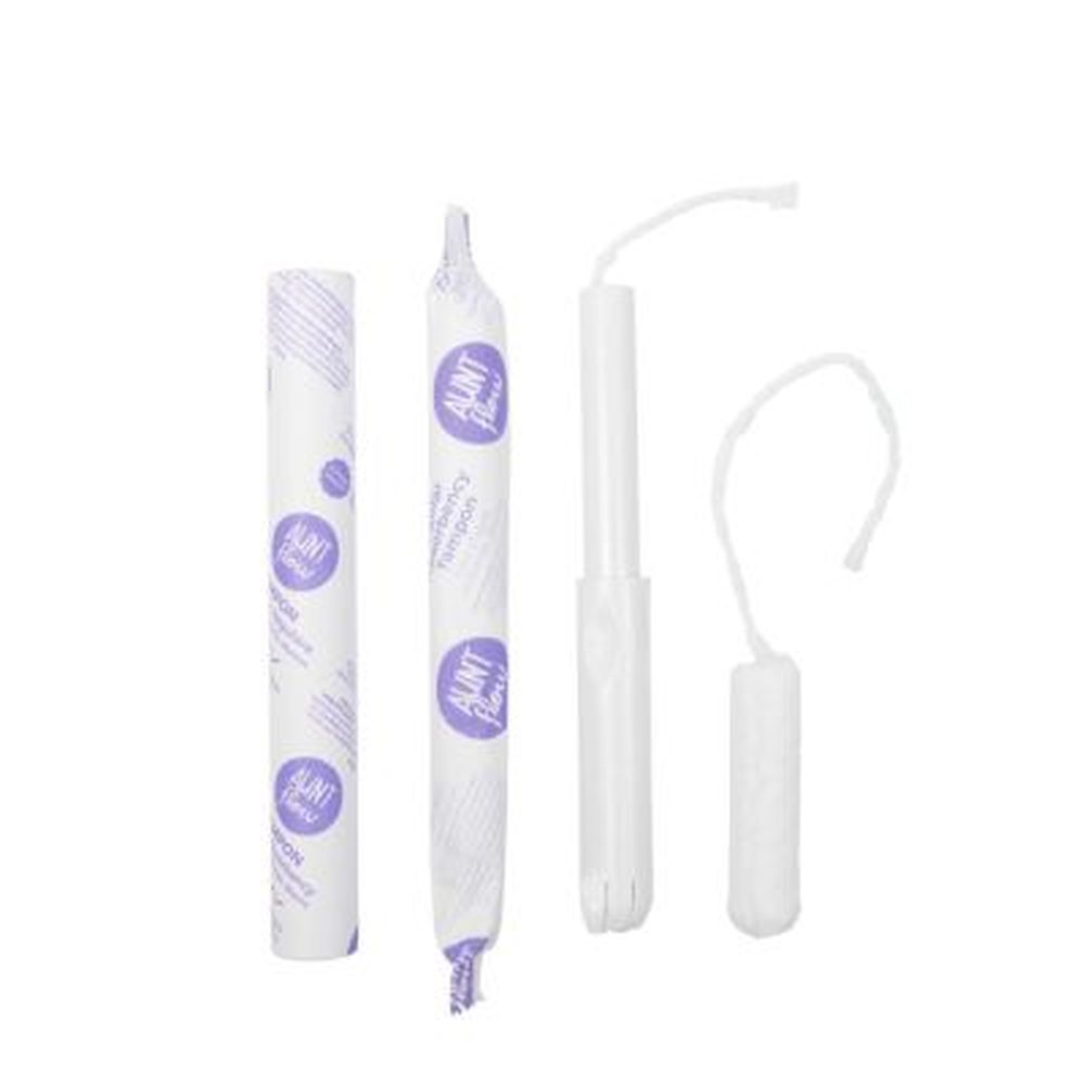 Plastic-applicator tampon