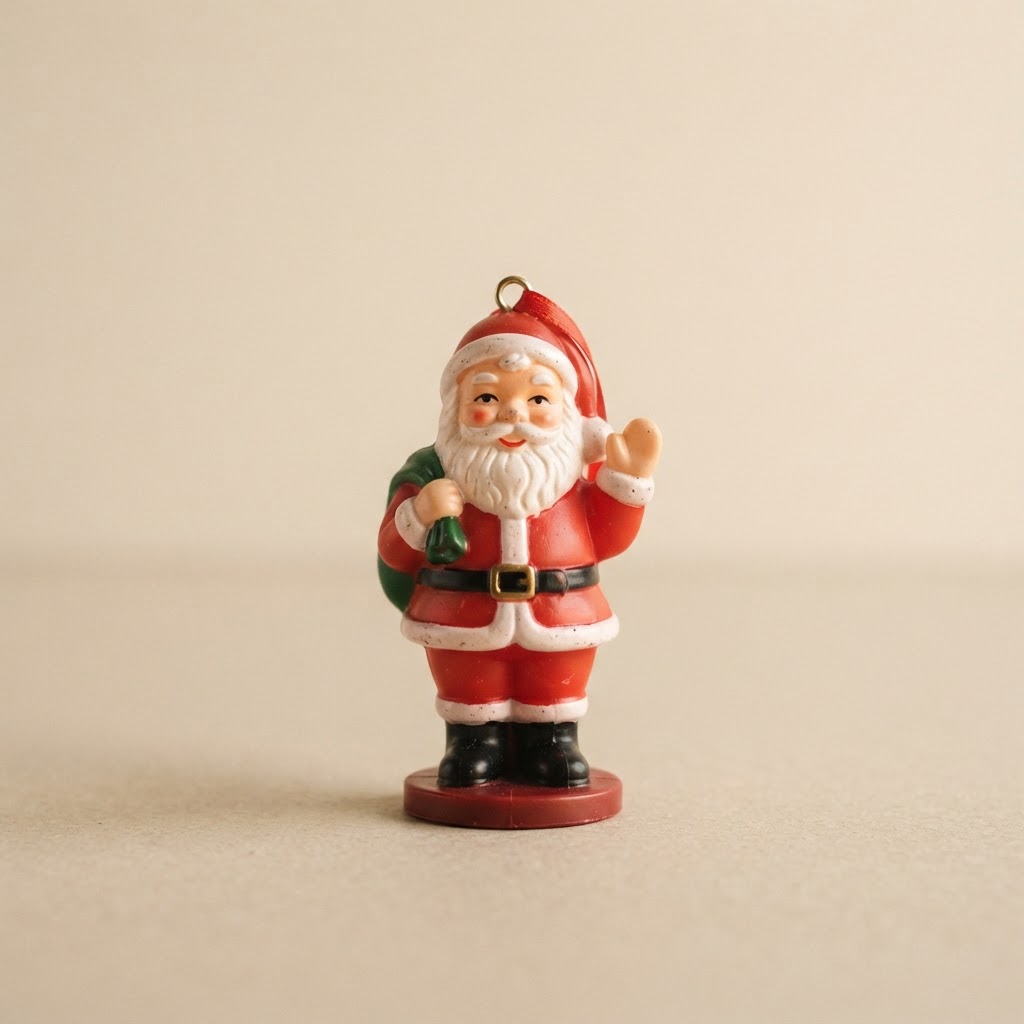 Weihnachtsmann aus Kunststoff