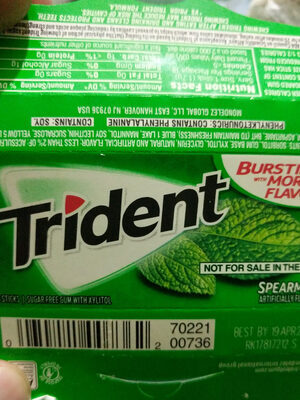 Trident Sugar-Free Gum
